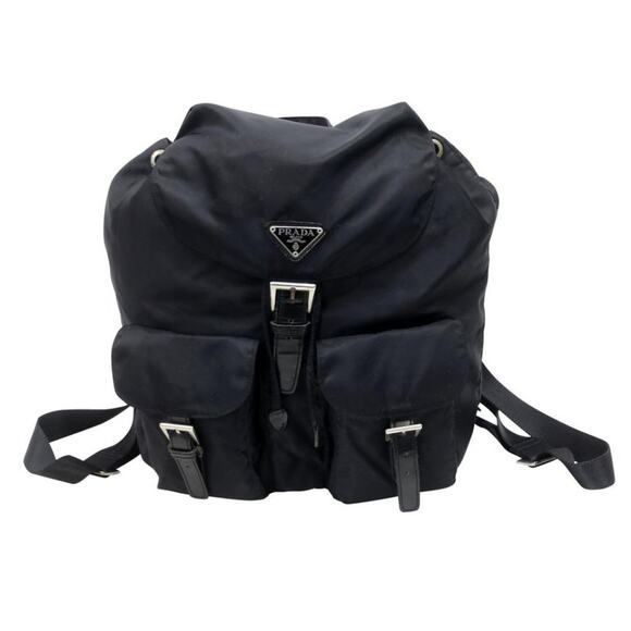 Prada Vela Zainetto Large Nylon Backpack PR-0928P-0012 - Picture 1 of 9